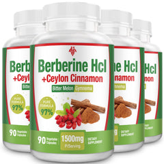 CHANUBITO Berberine bottle showing high-potency supplement for daily wellness.