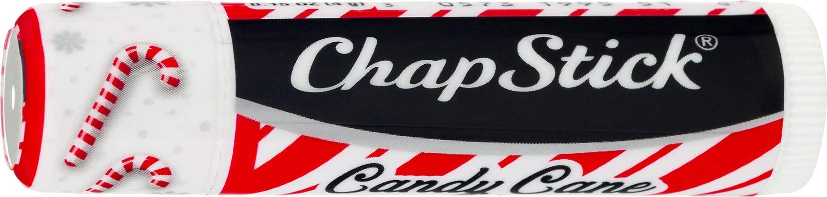 ChapStick Holiday Candy Cane balm tube for festive on-the-go use
