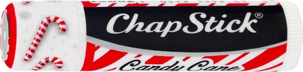 ChapStick Holiday Candy Cane balm tube for festive on-the-go use