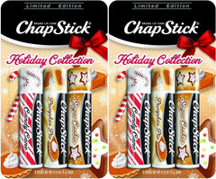 ChapStick Holiday Candy Cane packaging for portable lip care