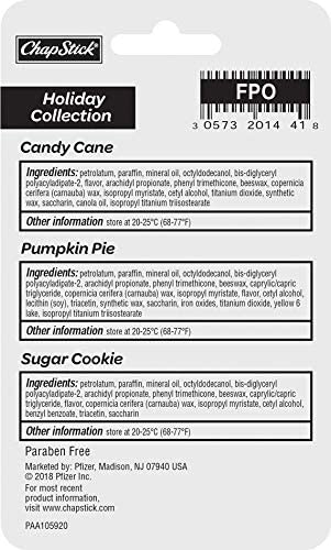 ChapStick Holiday Sugar Cookie balm tube for seasonal flavor and lip moisture