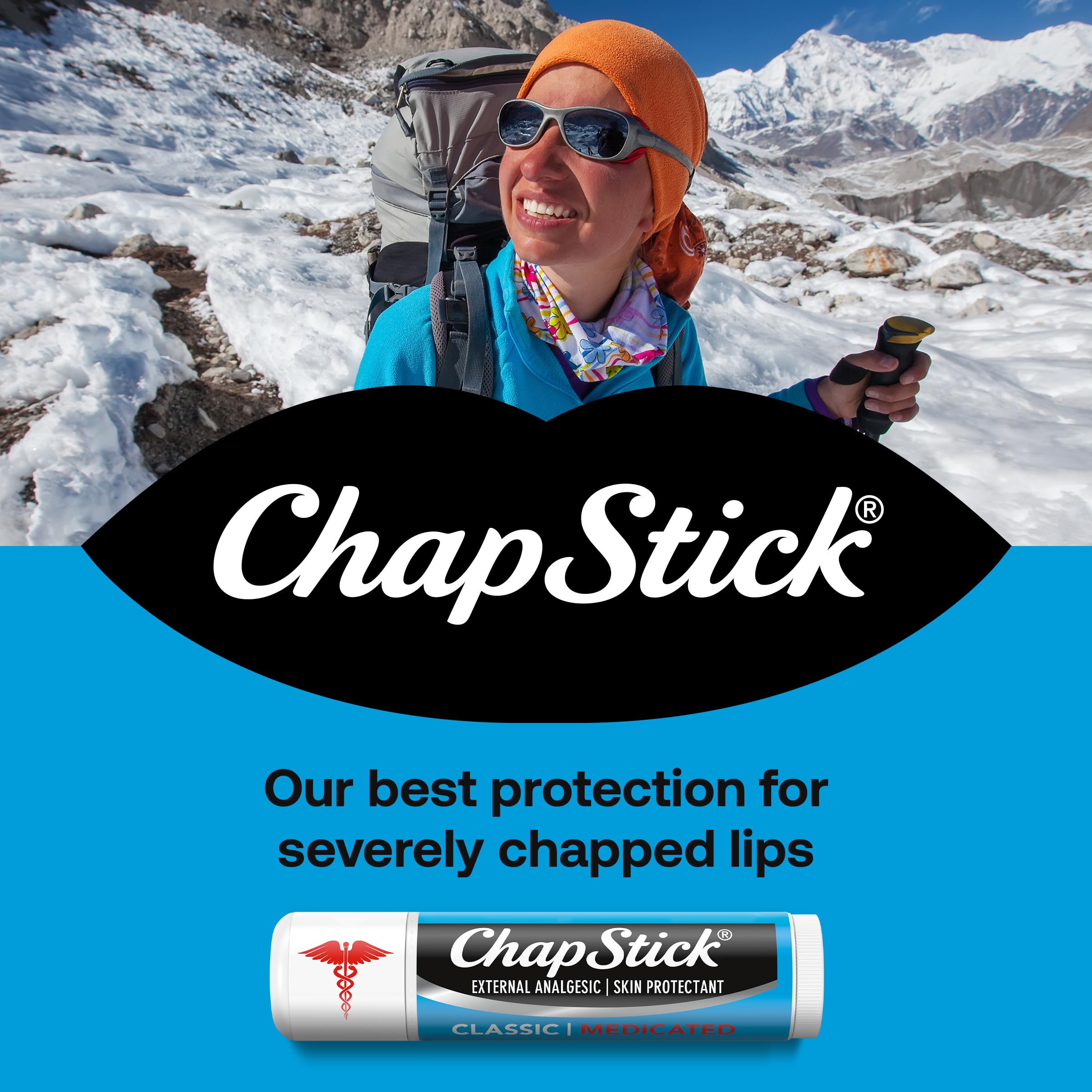 ChapStick Original Moisturizer SPF15 tube with sun protection for daily use