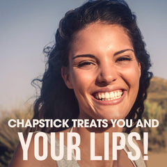 ChapStick Vacation Getaway Cotton Candy lip balm provides soft moisture for daily lips.