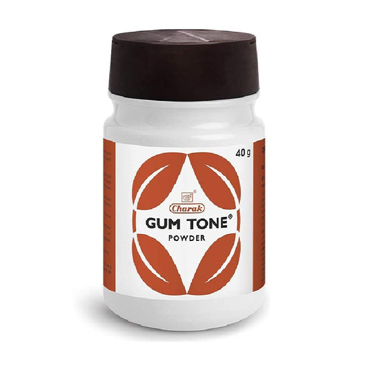 Charak Gum Tone Powder 40g bottle front view
