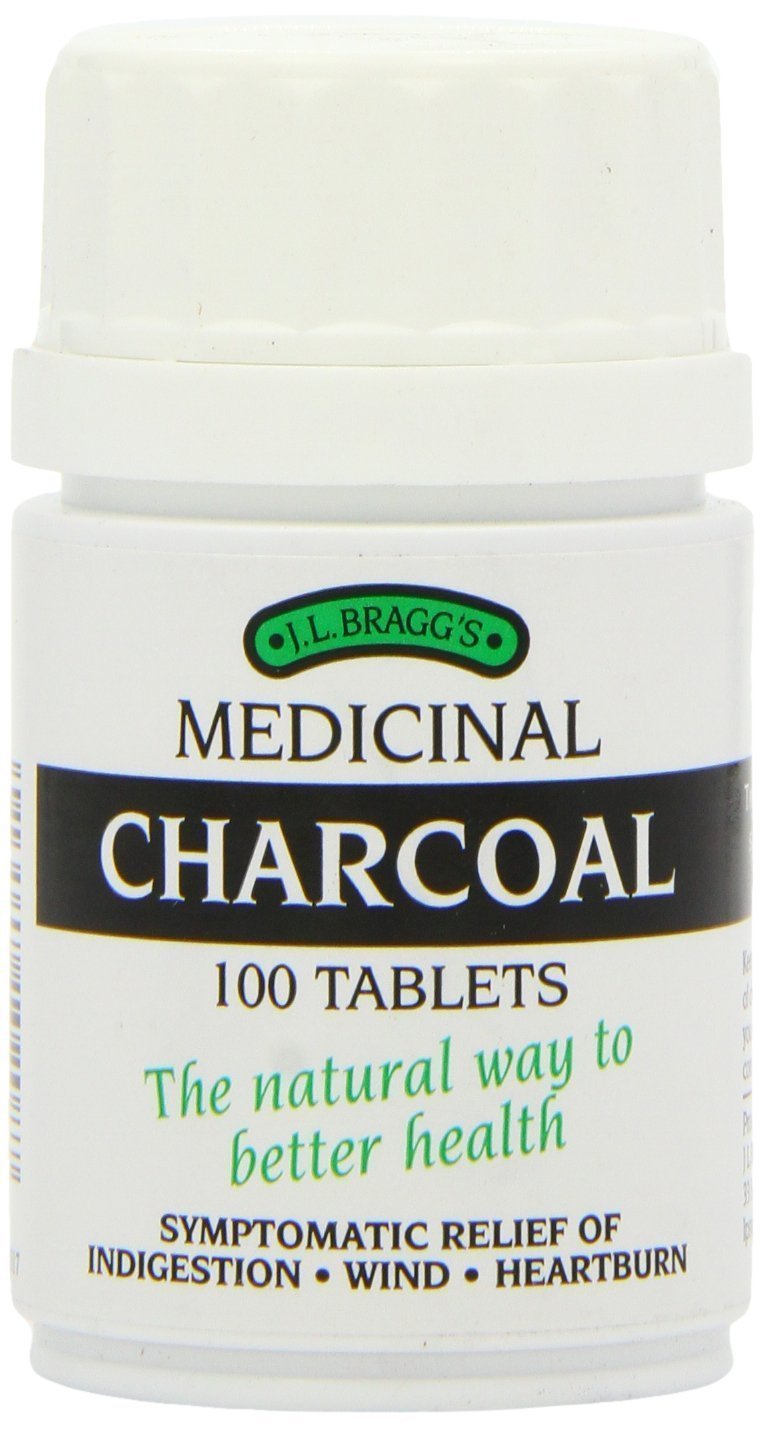 Charcoal 300mg 100 tablets product image