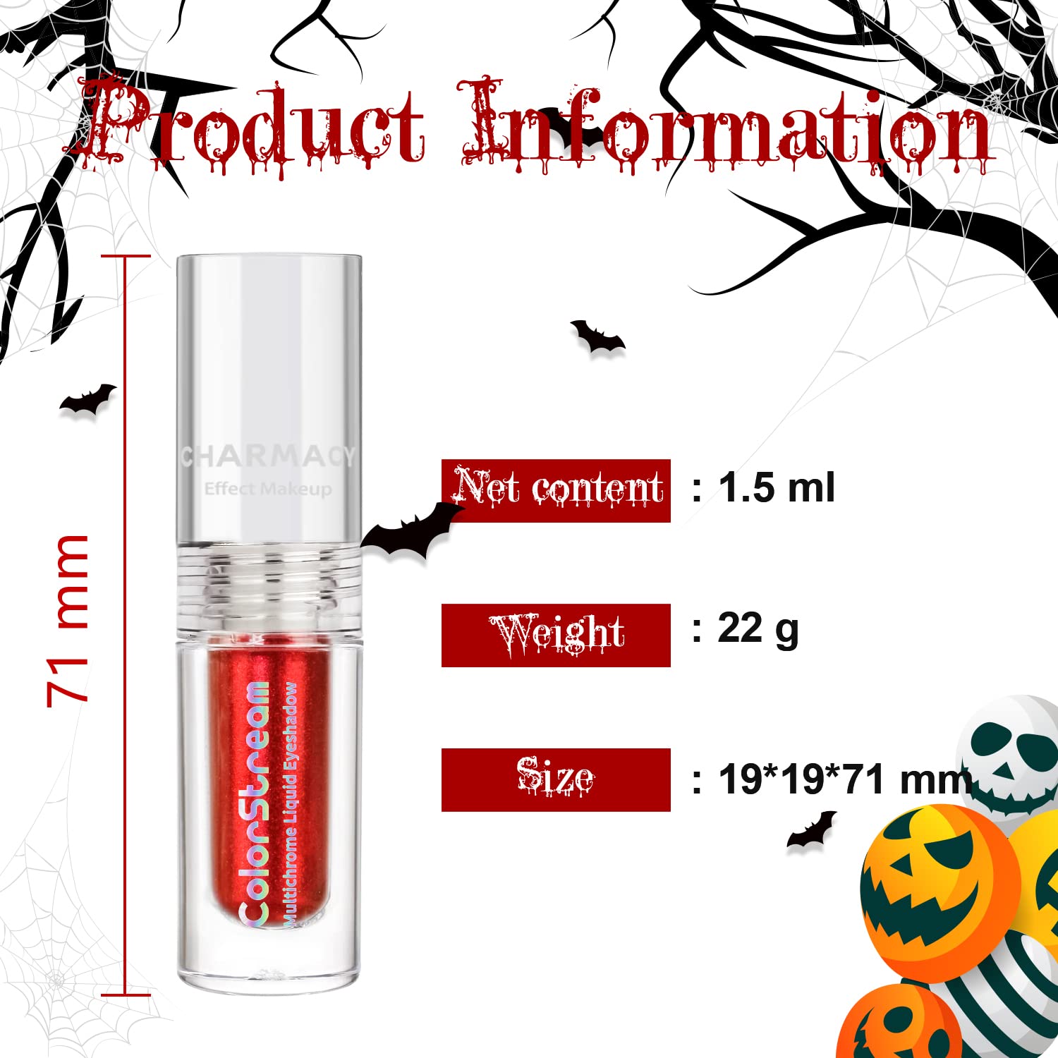 Water-removable feature allows simple cleansing after long wear.