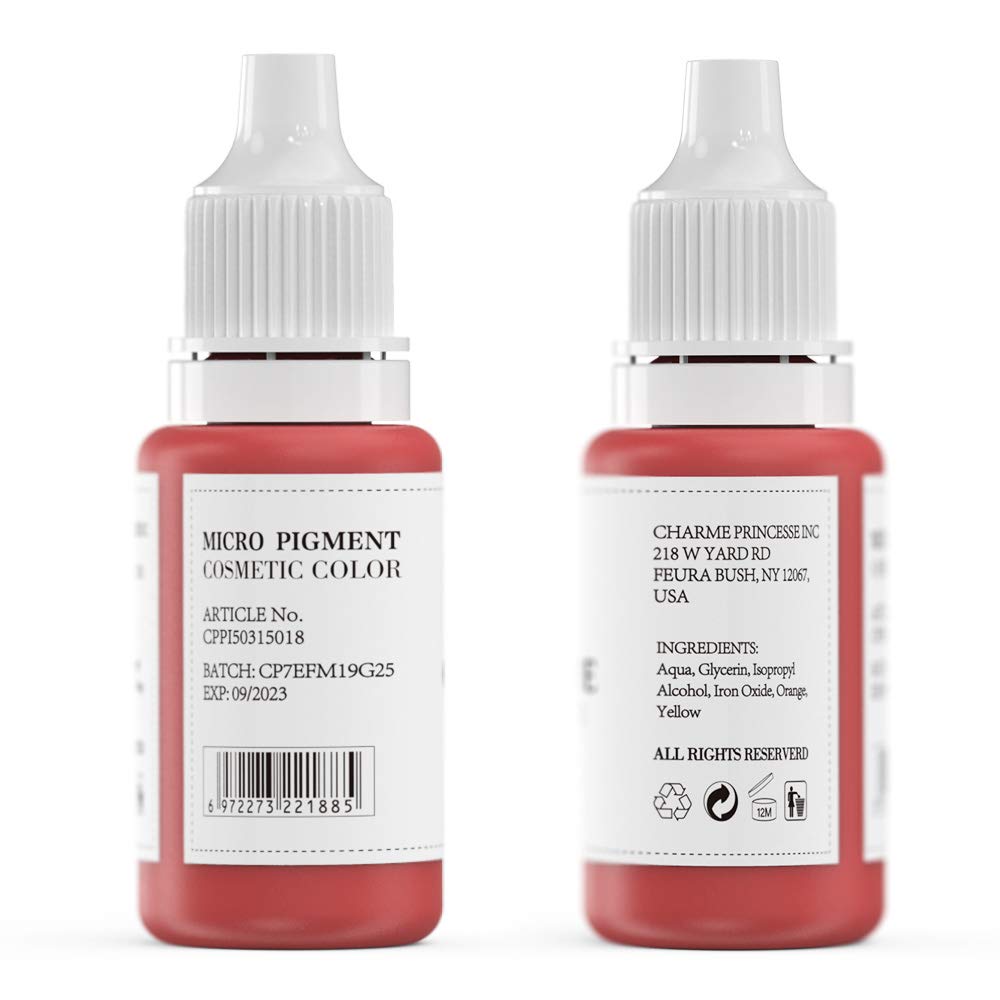 Charme Princesse lip pigment aqueous ink for vibrant lip makeup.