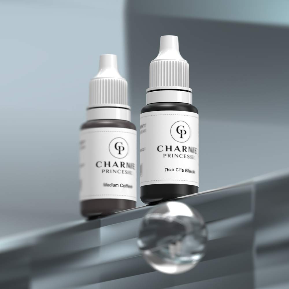 Charme Princesse pigment ink compatible with professional tattoo machines.