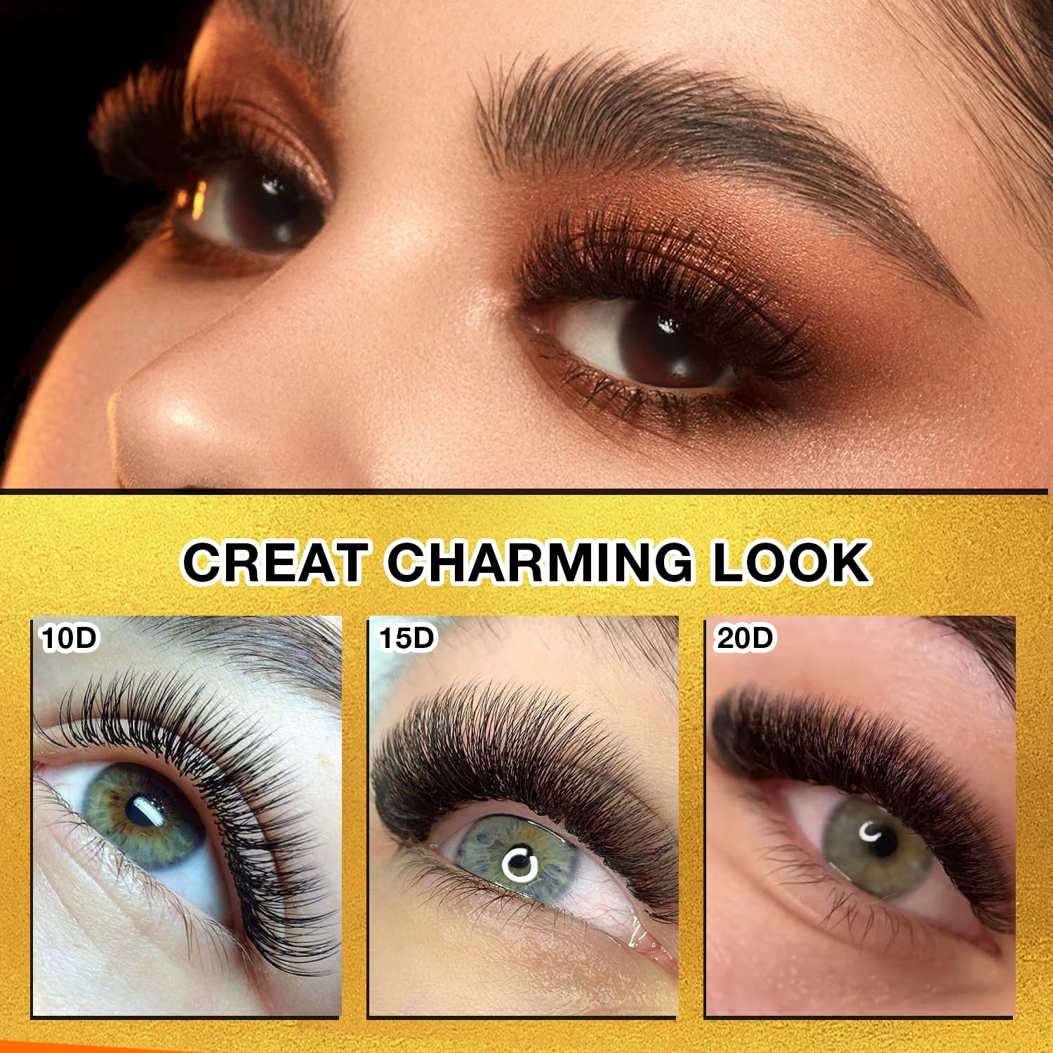 CharmO'clock hypoallergenic lash trays promote client safety.