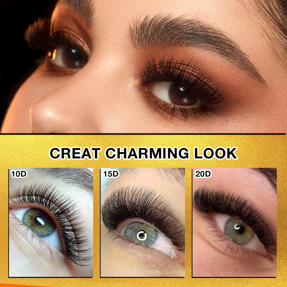 CharmO'clock professional-grade lashes support consistent salon results.