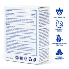 CHARMPOO antifungal soap two-pack 9oz packaging highlights value and convenient daily care
