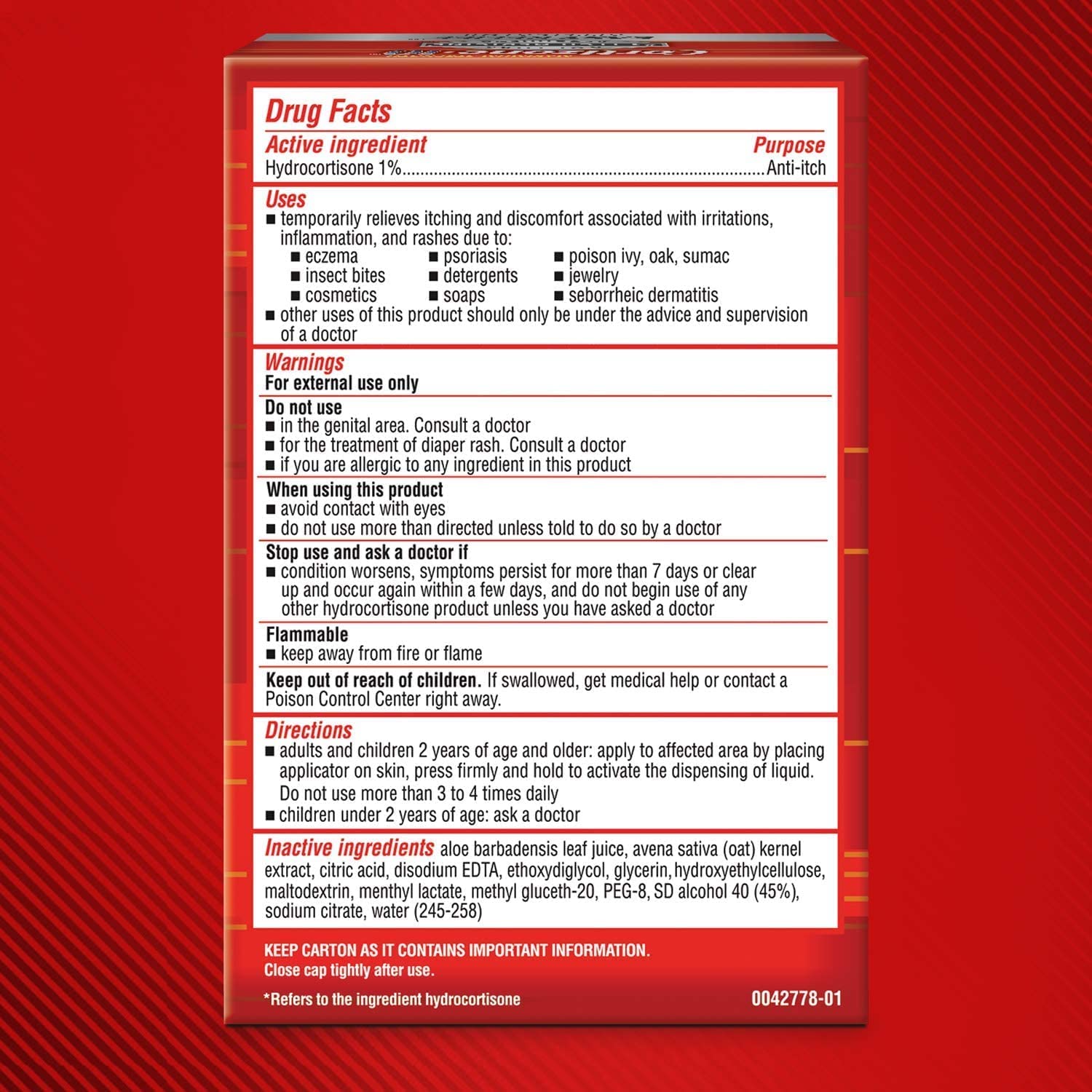 Cortizone-10 Easy Relief Applicator precise-tip for controlled, mess-free application.