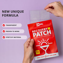 CHEAL Party Recovery Patches waterproof design supports active evenings and splashes.