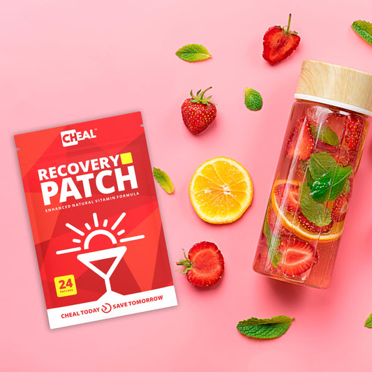 CHEAL Recovery Patch worn for eight hours, discreet and waterproof