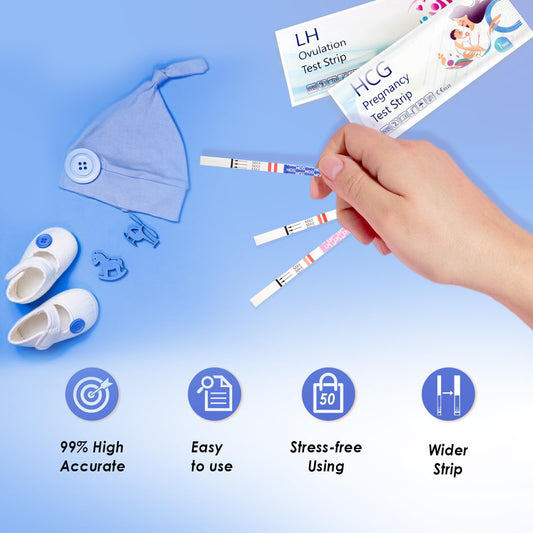 Forty ovulation test strips for identifying your fertile window