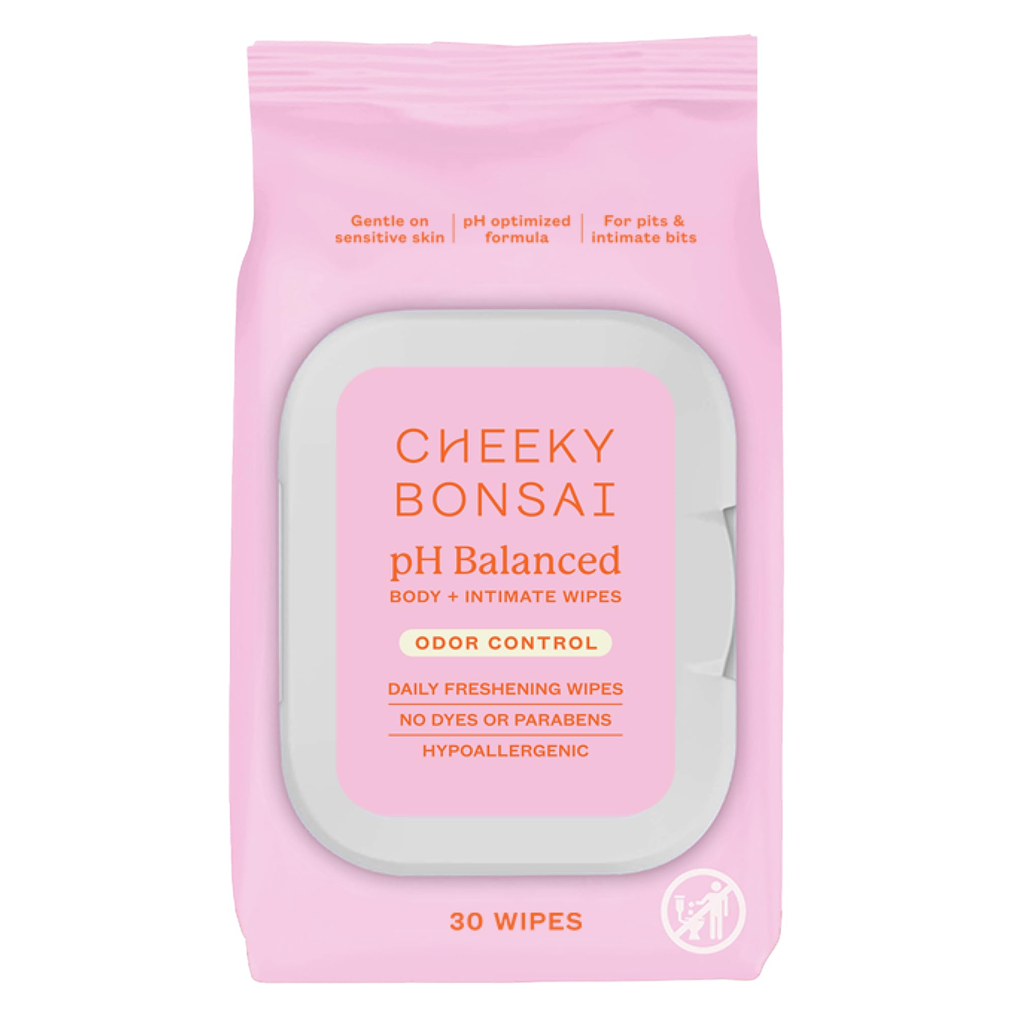 Cheeky Bonsai wipes deliver whole-body freshness on the go