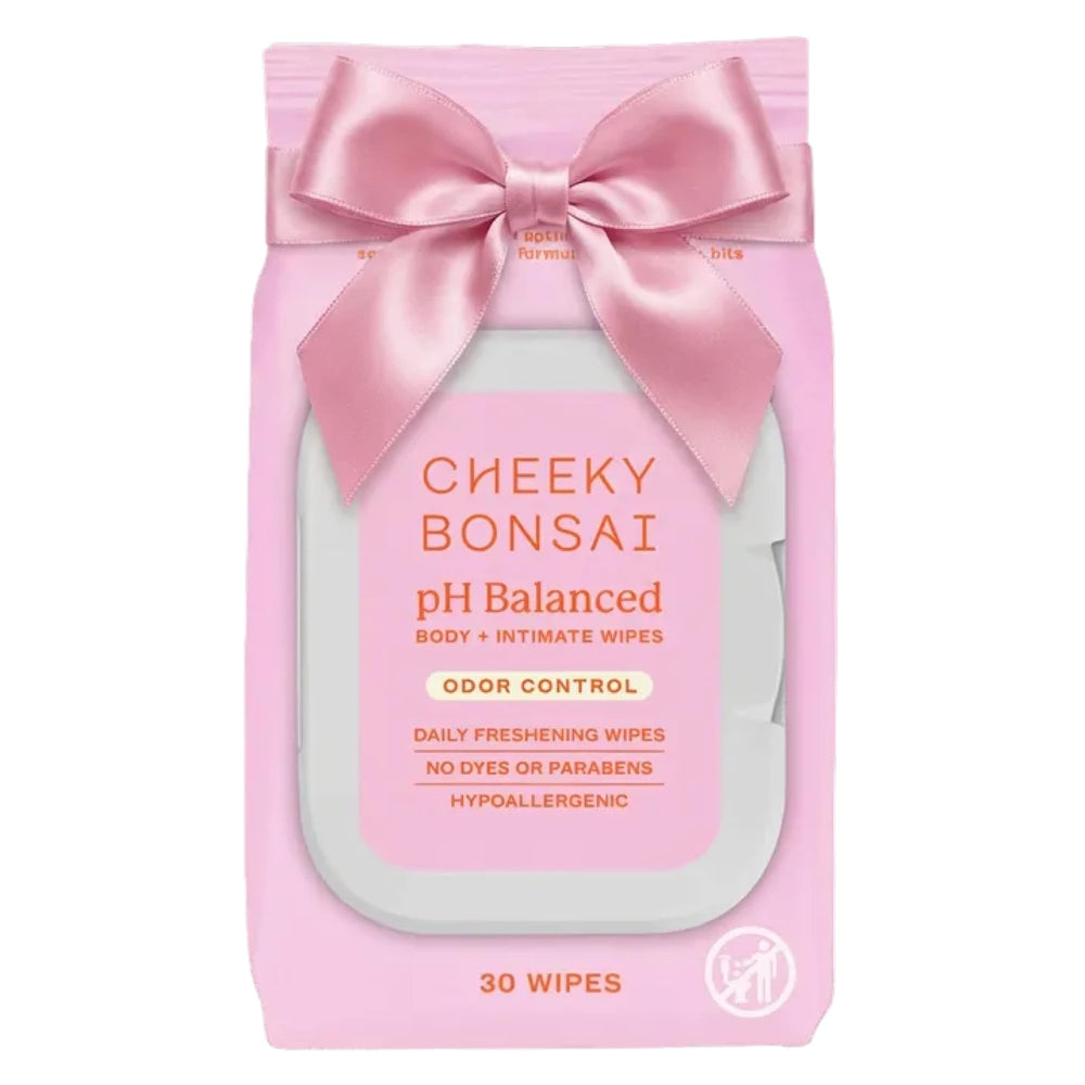 Cheeky Bonsai wipes deliver whole-body freshness on the go
