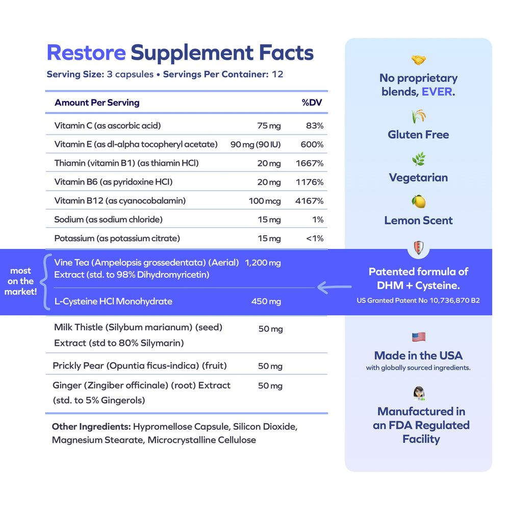 Cheers R&R Combo packaging with twelve doses per product.