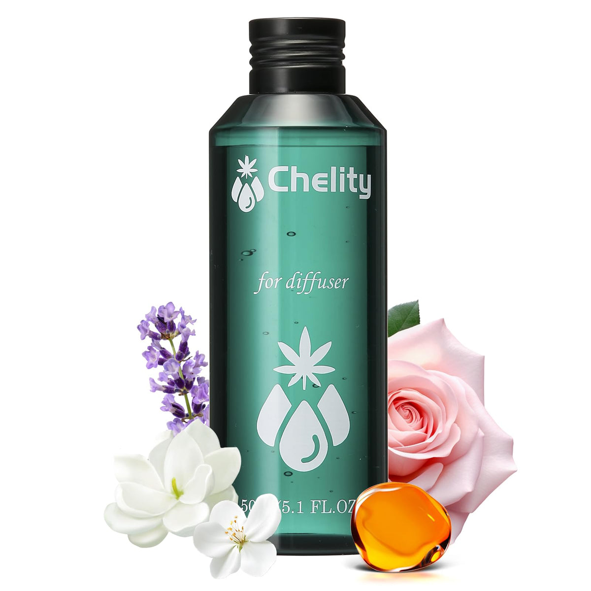 Chelity Hotel Collection Diffuser Essential Oil Baccarat Rouge bottle and packaging