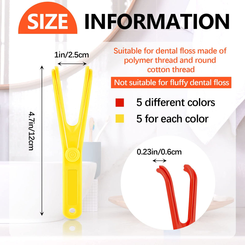 Chengu Y-shape floss holder long handle design