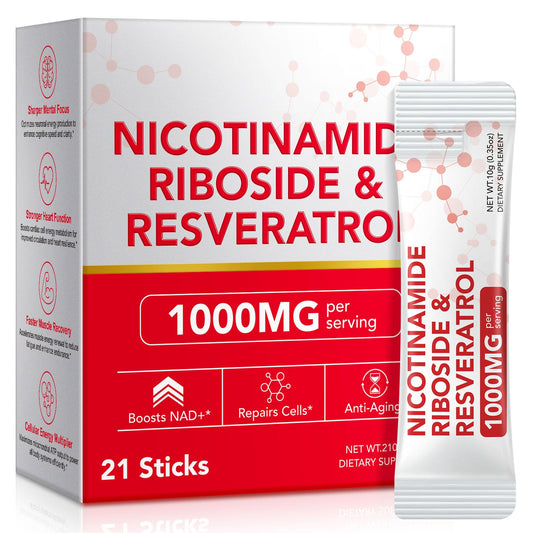 Chenyayun Liposomal NAD+ 1000mg bottle with Resveratrol and Quercetin