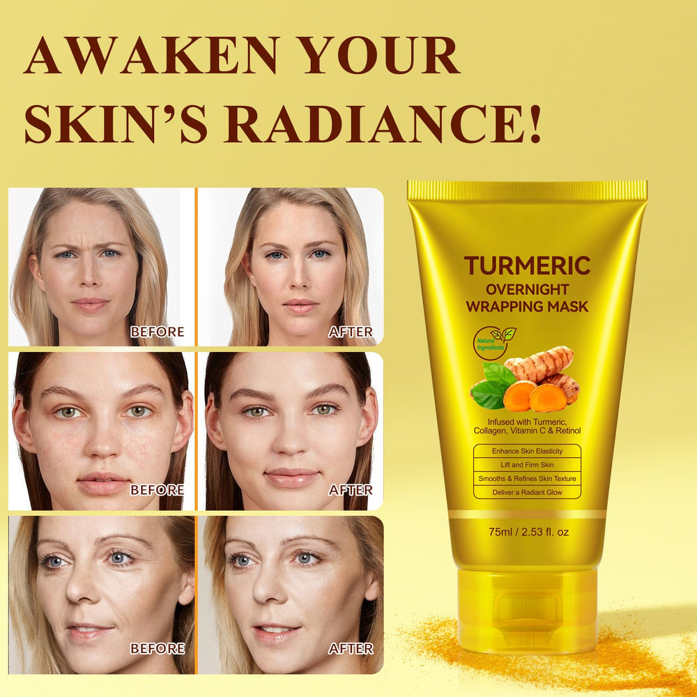 chenyayun overnight wrap mask forms a single piece in minutes.