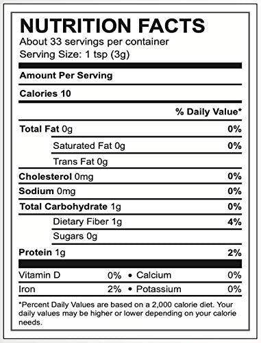 USDA Organic certification badge for Cherie Sweet Heart Chaga Powder