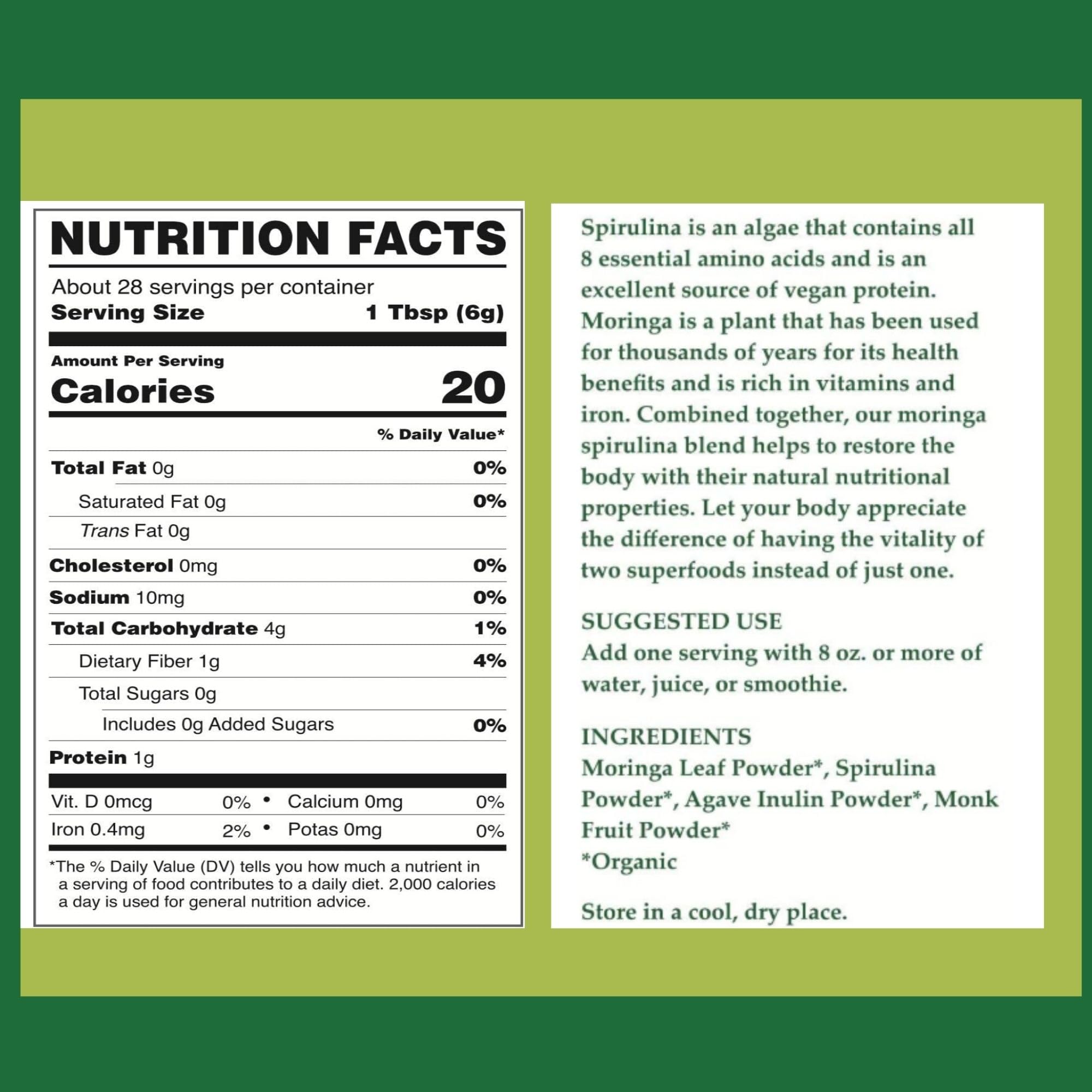 Label showing USDA Organic Non-GMO Vegan Gluten-Free