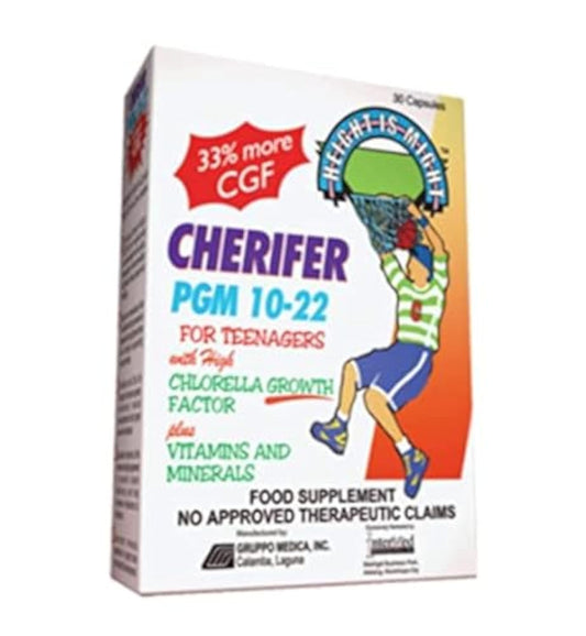 Cherifer PGM 10-22 bottle and capsules