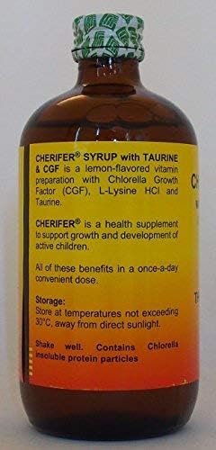 Nutrients Lysine and Taurine included in Cherifer Syrup