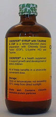 Nutrients Lysine and Taurine included in Cherifer Syrup