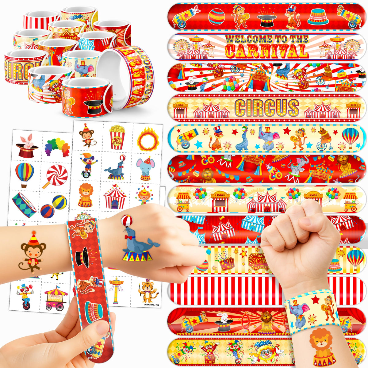 Cherisnowy carnival party set box for easy party planning and decor ideas