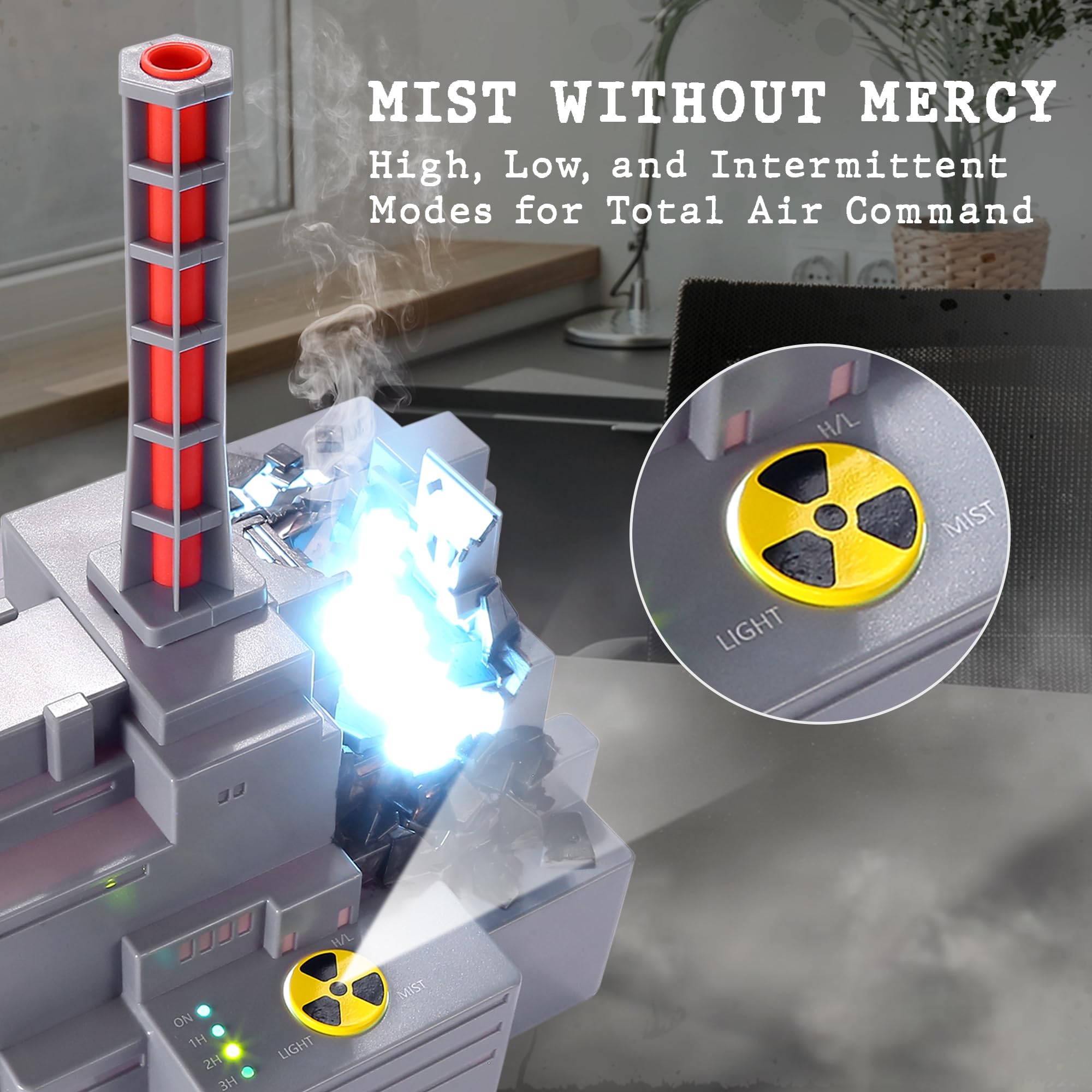 HOM Chernobyl diffuser with oil not included label