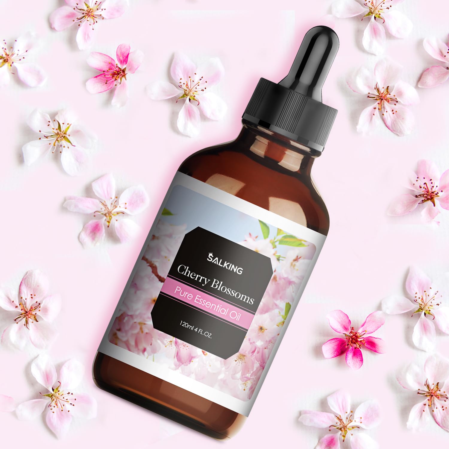 Uses for Cherry Blossom essential oil: candle, soap, bath, and more