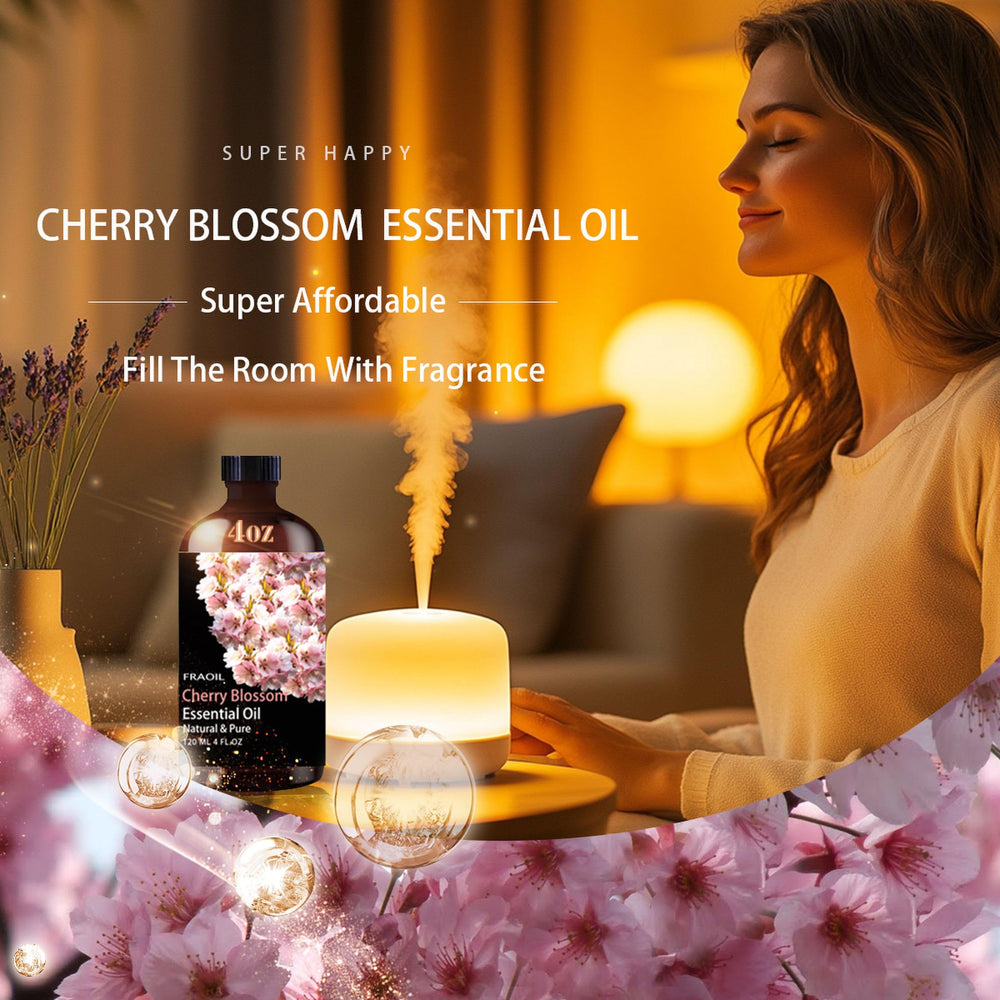 DIY candles using Cherry Blossom Essential Oil