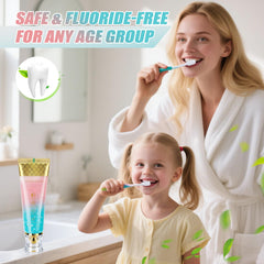 Cherry blossom peach fragrance in toothpaste