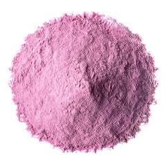 Cherry powder added to a smoothie for color