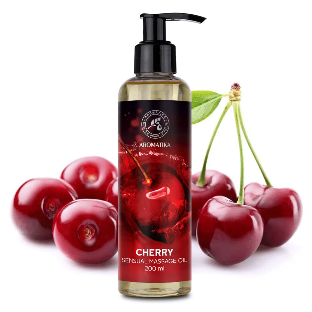 Romantic couple sharing a massage using massage oil