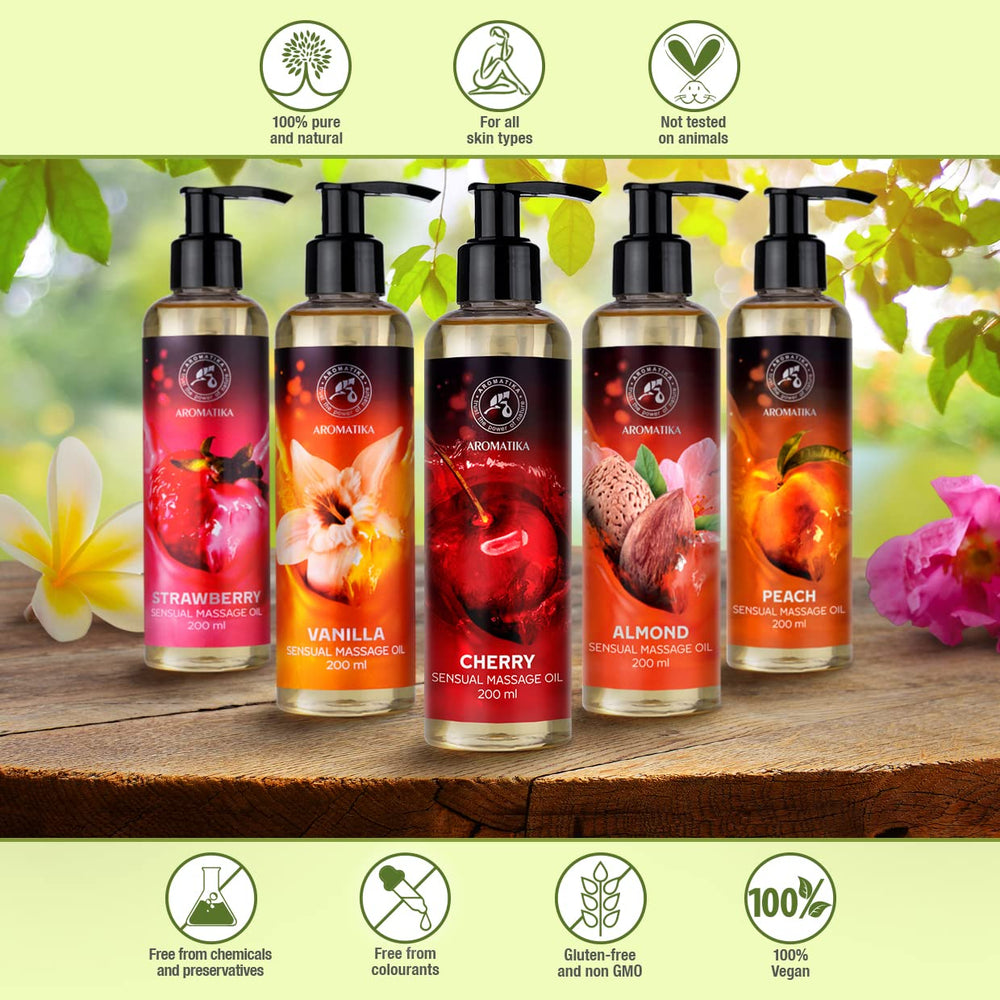 Product packaging with wooden background and cherry accents