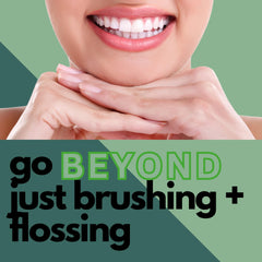 Electric toothbrush applying CHEVAUX Mint Tooth Polish