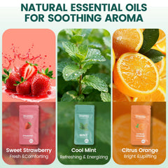 Travel-friendly aroma sticks set ready for use