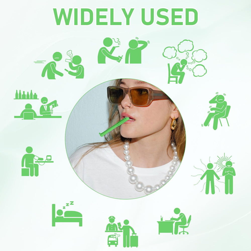 Three-piece pack of Chewable Breather sticks