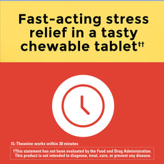 Close-up of a single chewable tablet