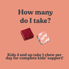 30-day supply of Chewsy Kids multivitamin chews