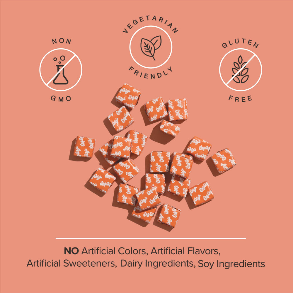 Kid-friendly wild berry flavored chewable vitamins