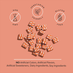 Kid-friendly wild berry flavored chewable vitamins