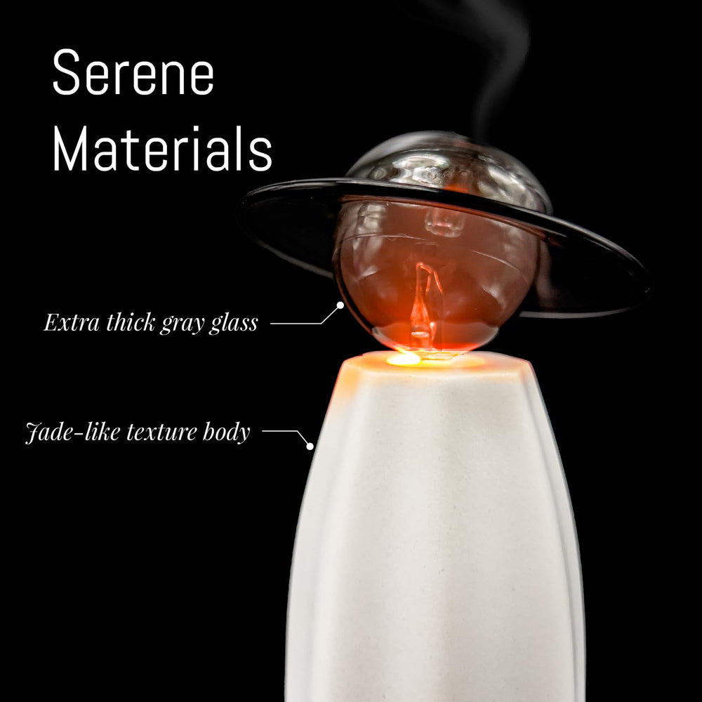 CHEZARTEMIS Scarecrow diffuser light-modes image showing steady, breathing, and off options