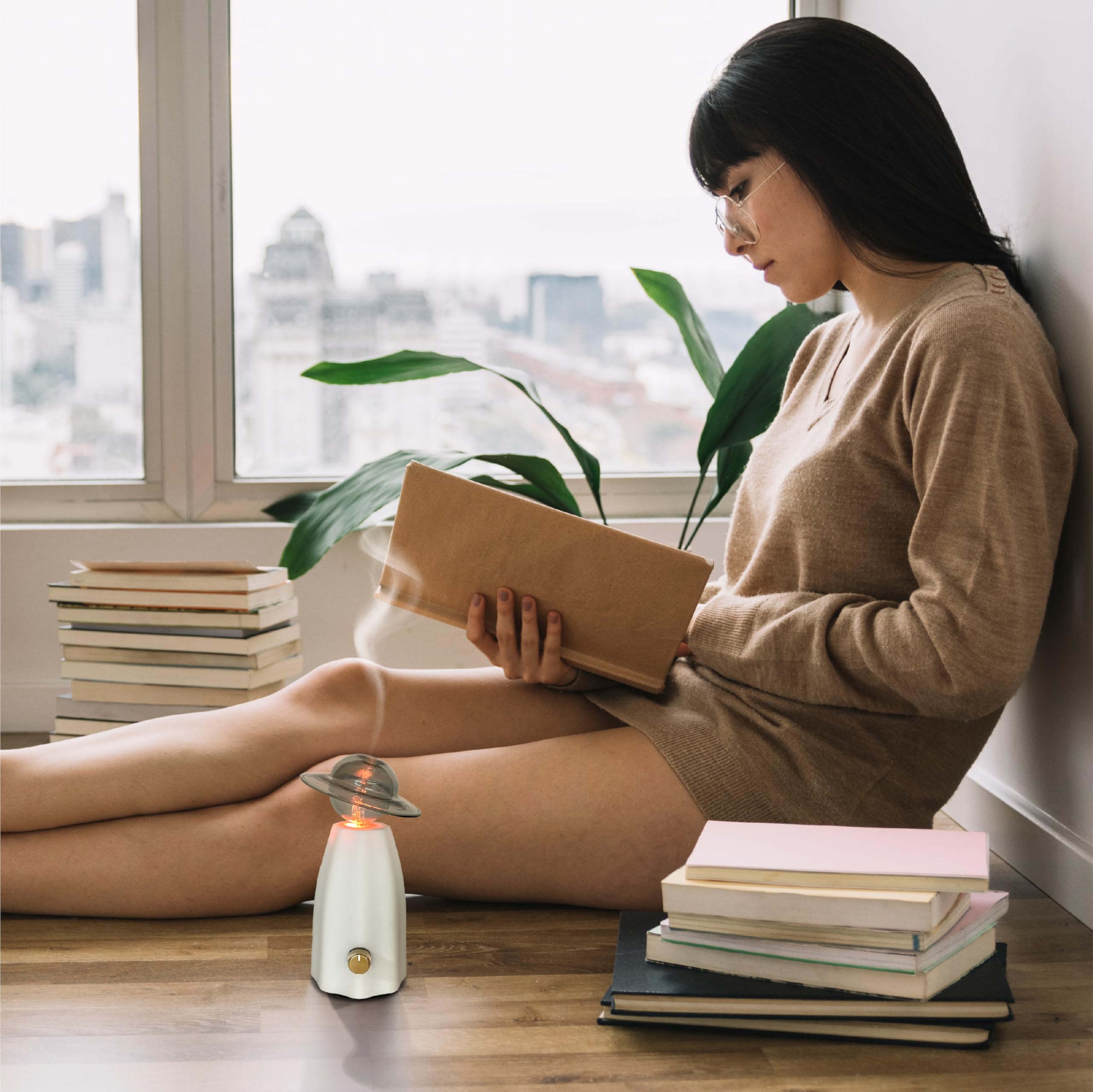 CHEZARTEMIS Scarecrow diffuser portability for aromatherapy anywhere