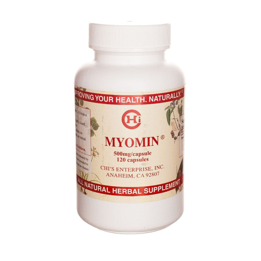Chi's Enterprise Myomin 120 Capsule Bottle – 500mg per capsule