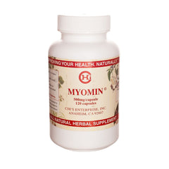 Chi's Enterprise Myomin 120 Capsule Bottle – 500mg per capsule